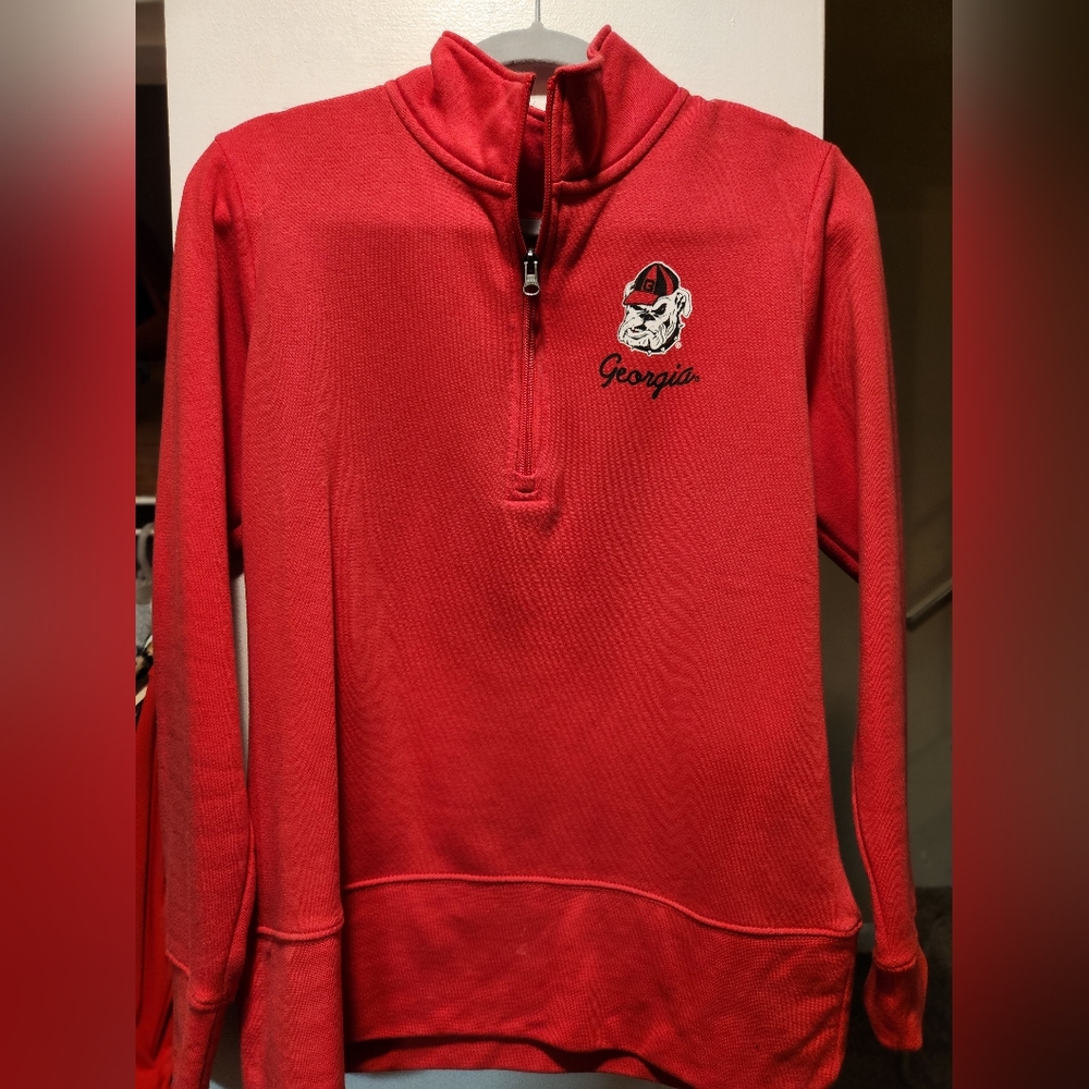 Georgia Bulldog pullover (medium)